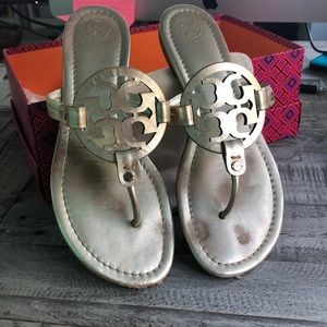 Tory Burch Miller Sandals - GUC condition